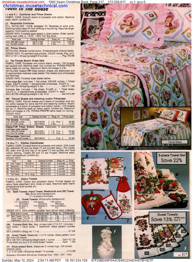 1982 Sears Christmas Book, Page 317