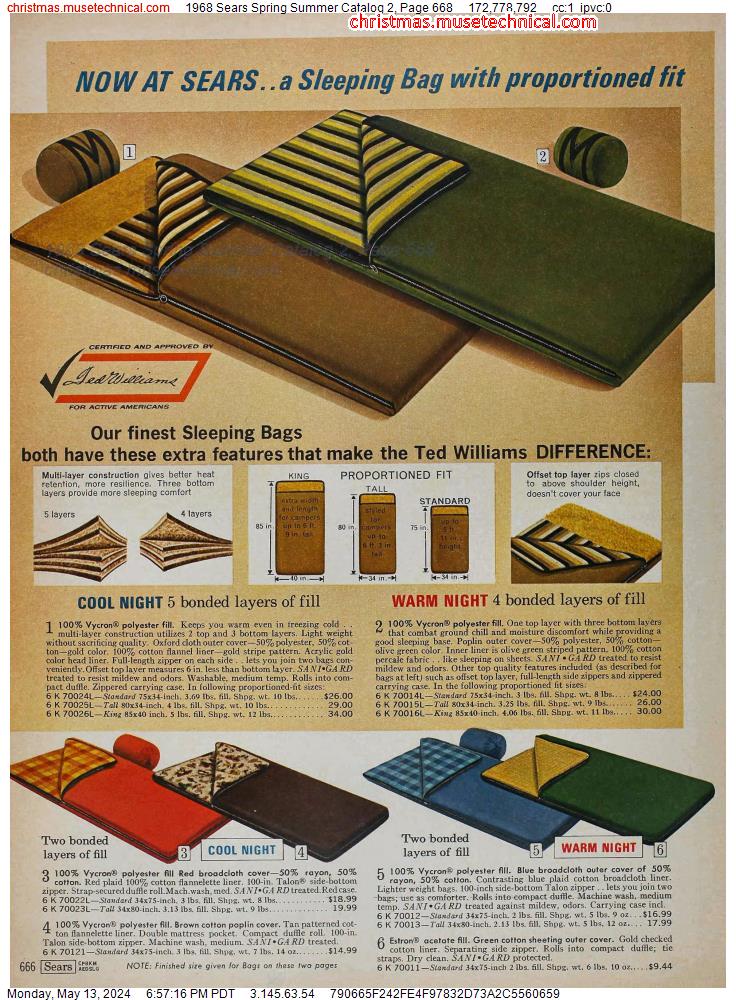 1968 Sears Spring Summer Catalog 2, Page 668