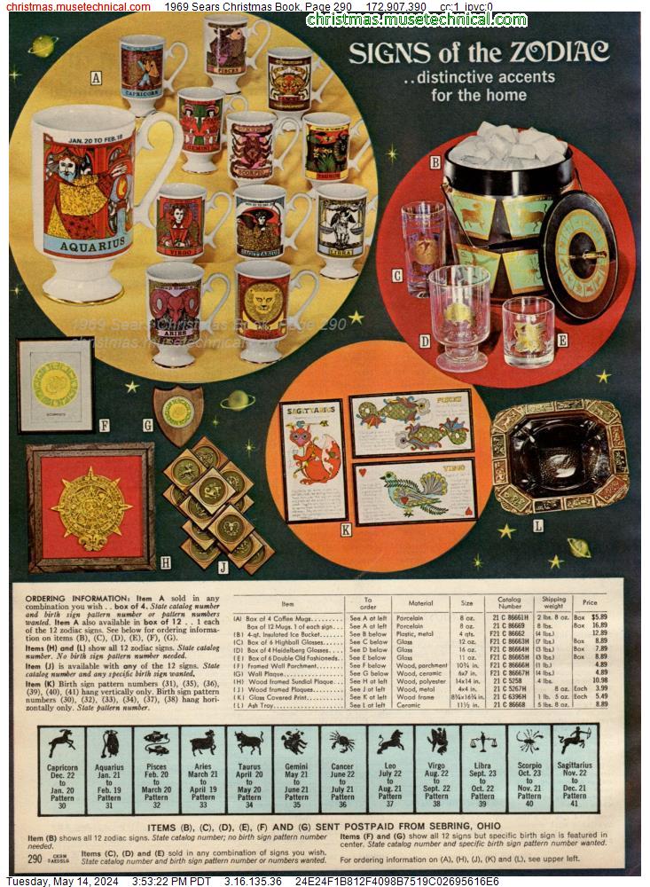 1969 Sears Christmas Book, Page 290