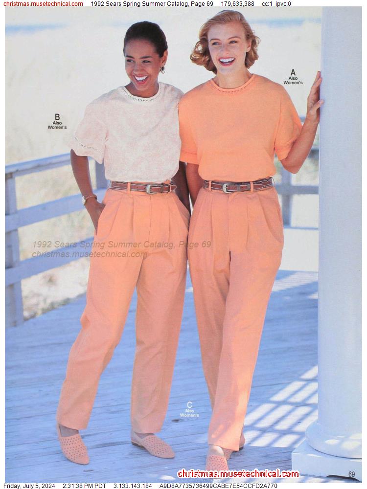 1992 Sears Spring Summer Catalog, Page 69