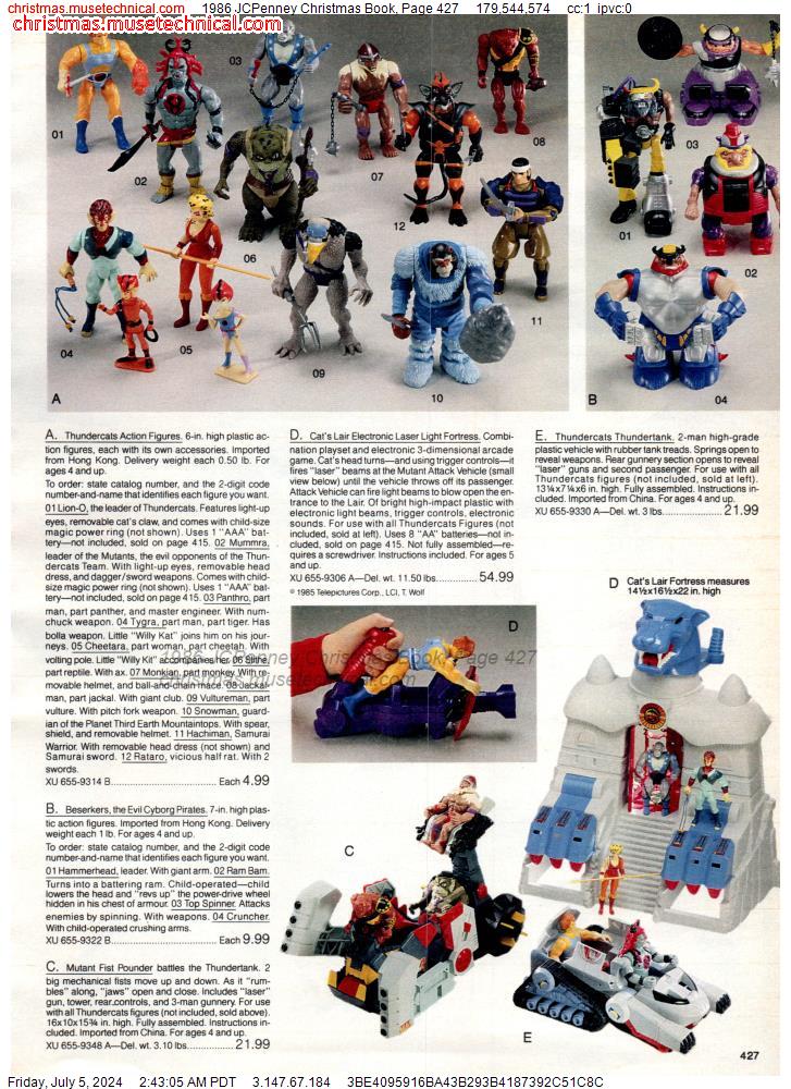 1986 JCPenney Christmas Book, Page 427