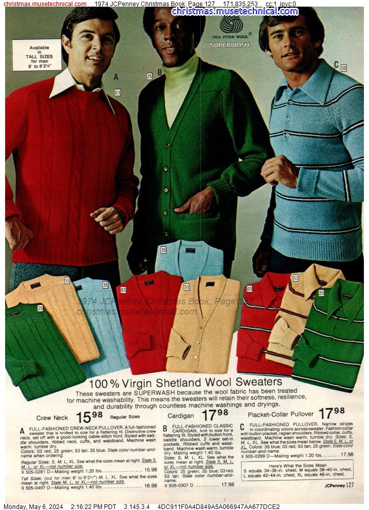 1974 JCPenney Christmas Book, Page 127