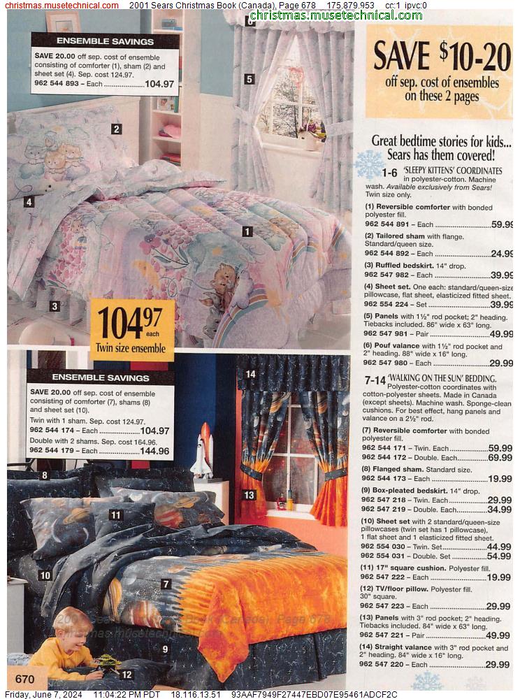 2001 Sears Christmas Book (Canada), Page 678