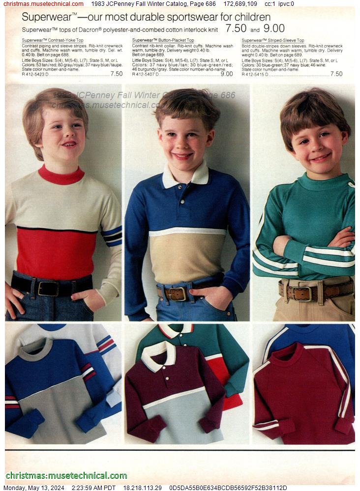 1983 JCPenney Fall Winter Catalog, Page 686