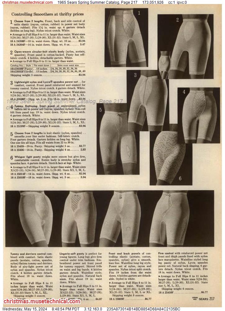 1965 Sears Spring Summer Catalog, Page 217