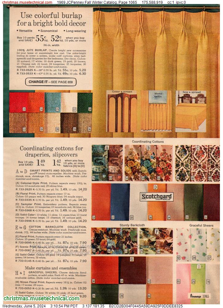 1969 JCPenney Fall Winter Catalog, Page 1065