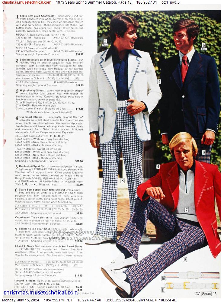 1973 Sears Spring Summer Catalog, Page 13