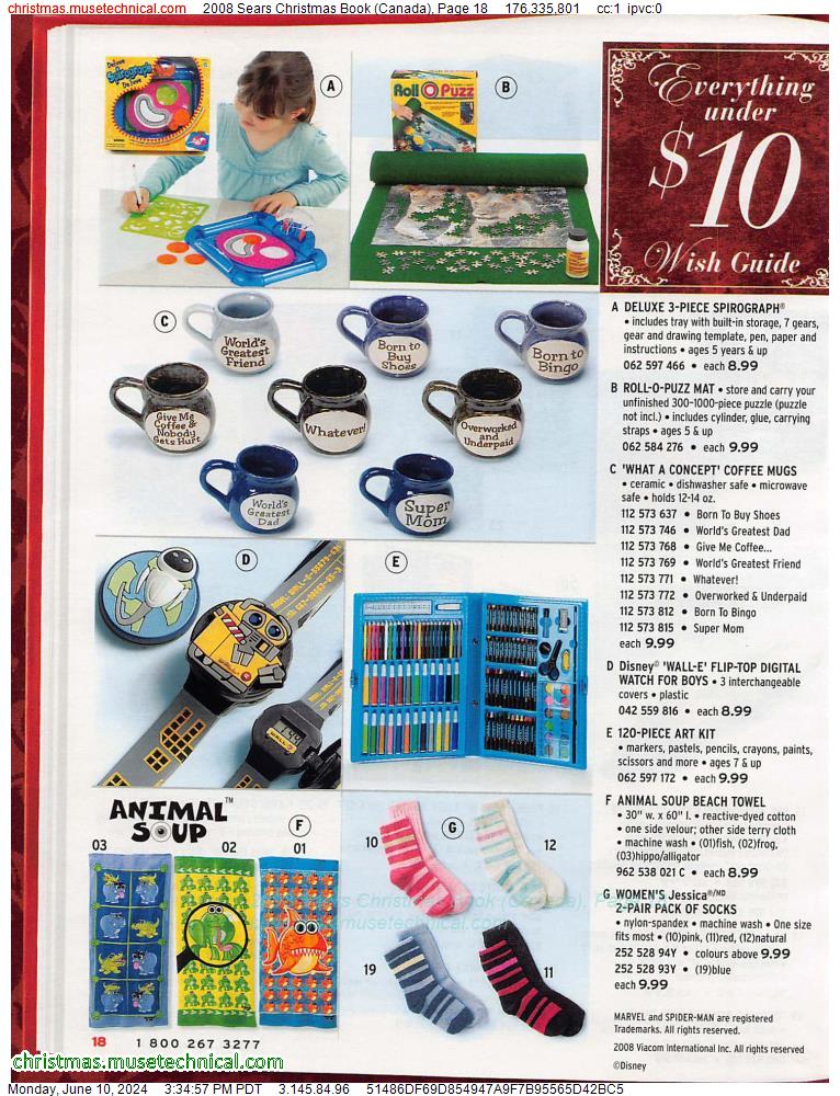 2008 Sears Christmas Book (Canada), Page 18