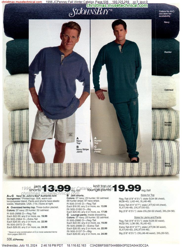 1996 JCPenney Fall Winter Catalog, Page 506