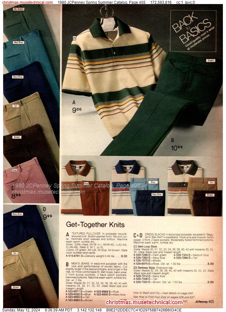 1980 JCPenney Spring Summer Catalog, Page 405