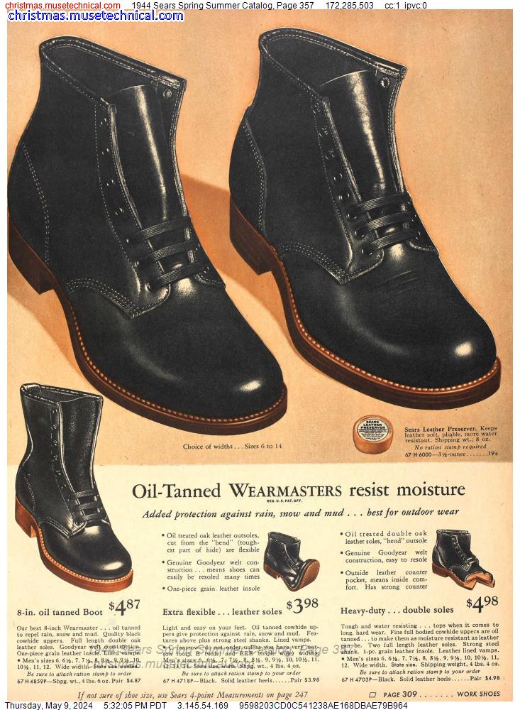 1944 Sears Spring Summer Catalog, Page 357