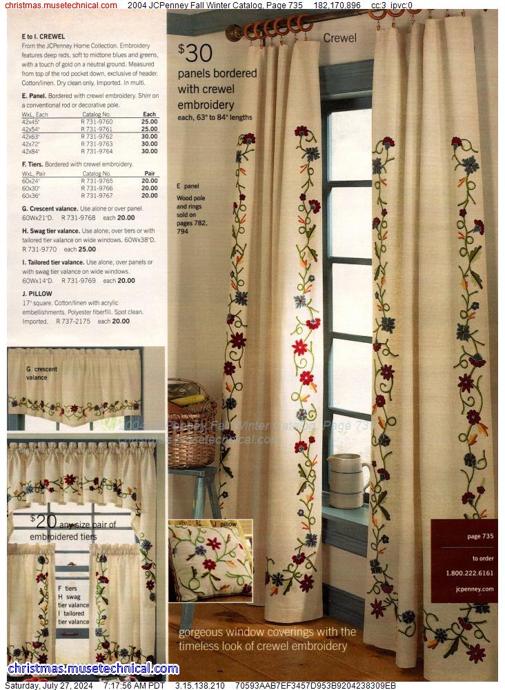 2004 JCPenney Fall Winter Catalog, Page 735