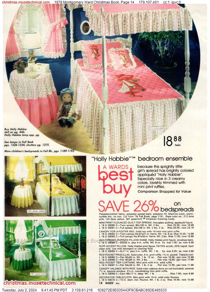 1978 Montgomery Ward Christmas Book, Page 14