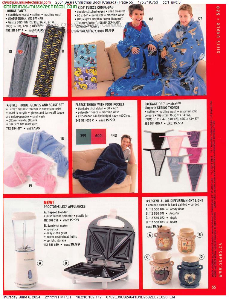 2004 Sears Christmas Book (Canada), Page 55