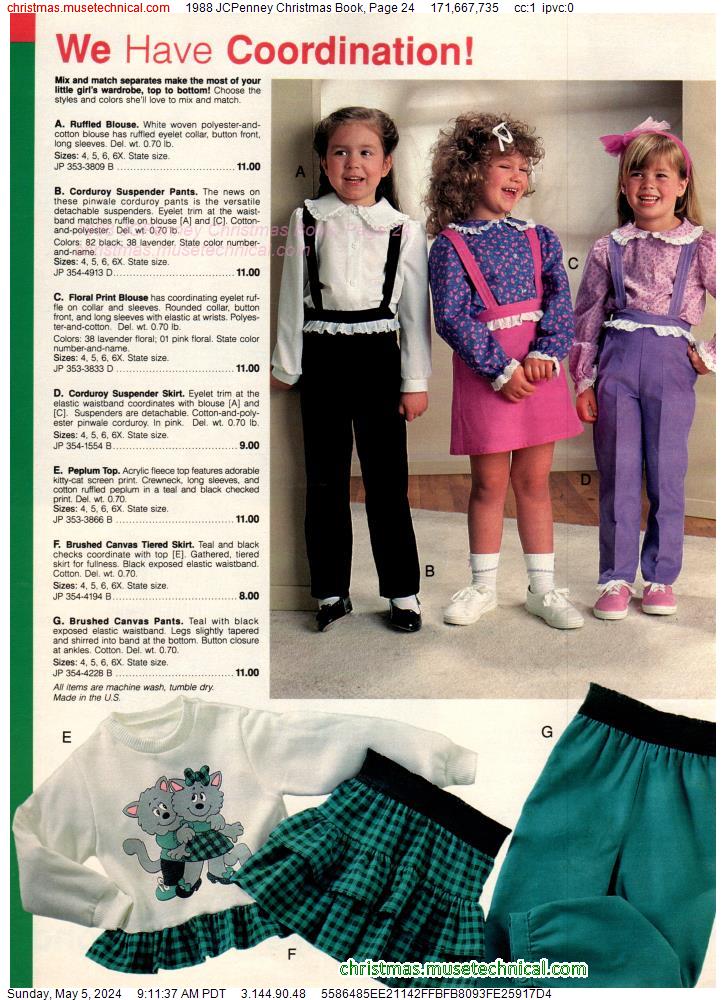 1988 JCPenney Christmas Book, Page 24