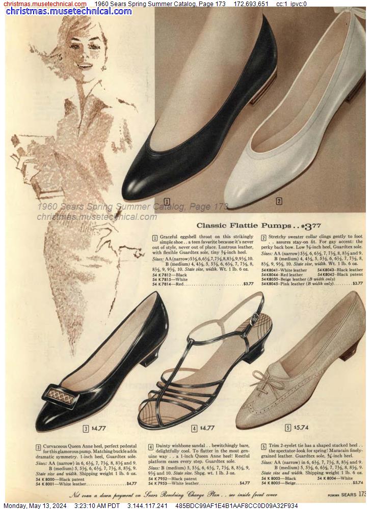 1960 Sears Spring Summer Catalog, Page 173
