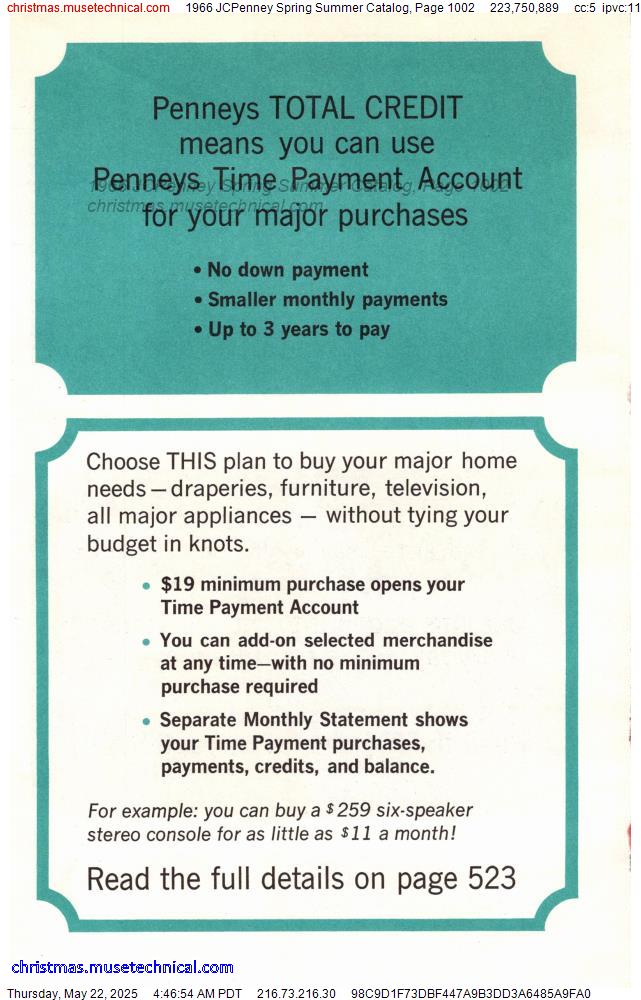 1966 JCPenney Spring Summer Catalog, Page 1002