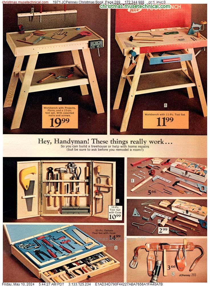 1971 JCPenney Christmas Book, Page 289