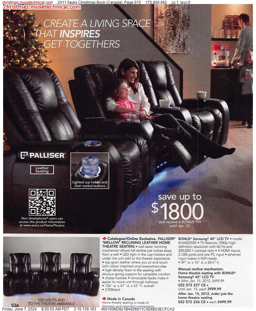 2011 Sears Christmas Book (Canada), Page 570