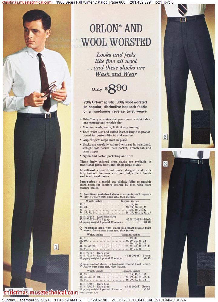 1966 Sears Fall Winter Catalog, Page 660