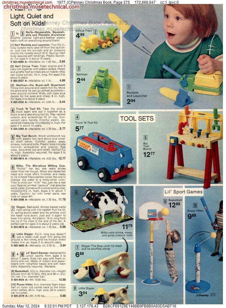 1977 JCPenney Christmas Book, Page 375
