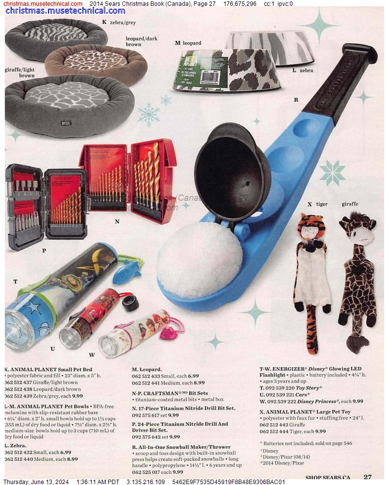 2014 Sears Christmas Book (Canada), Page 27