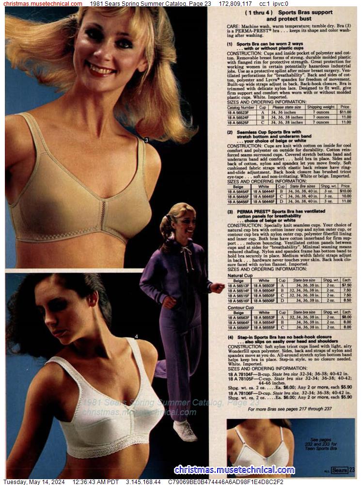 1981 Sears Spring Summer Catalog, Page 23