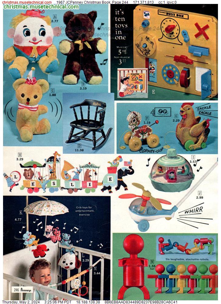 1967 JCPenney Christmas Book, Page 244