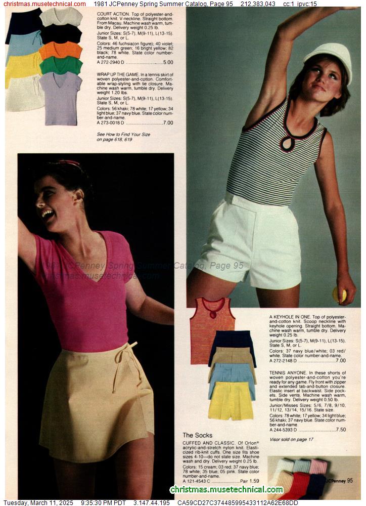 1981 JCPenney Spring Summer Catalog, Page 95