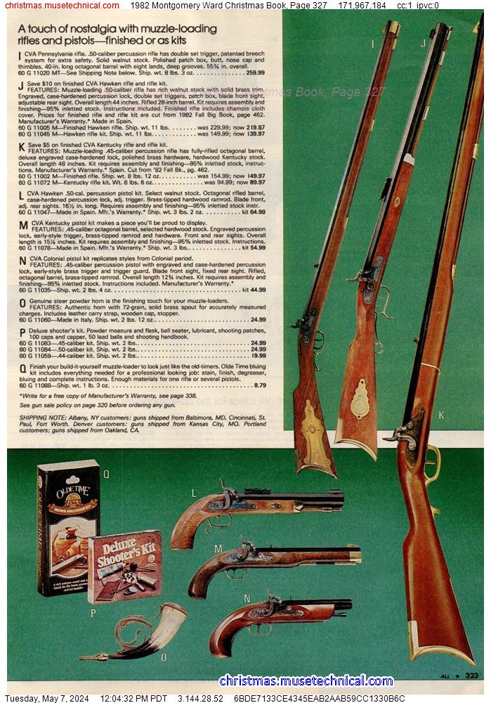 1982 Montgomery Ward Christmas Book, Page 327