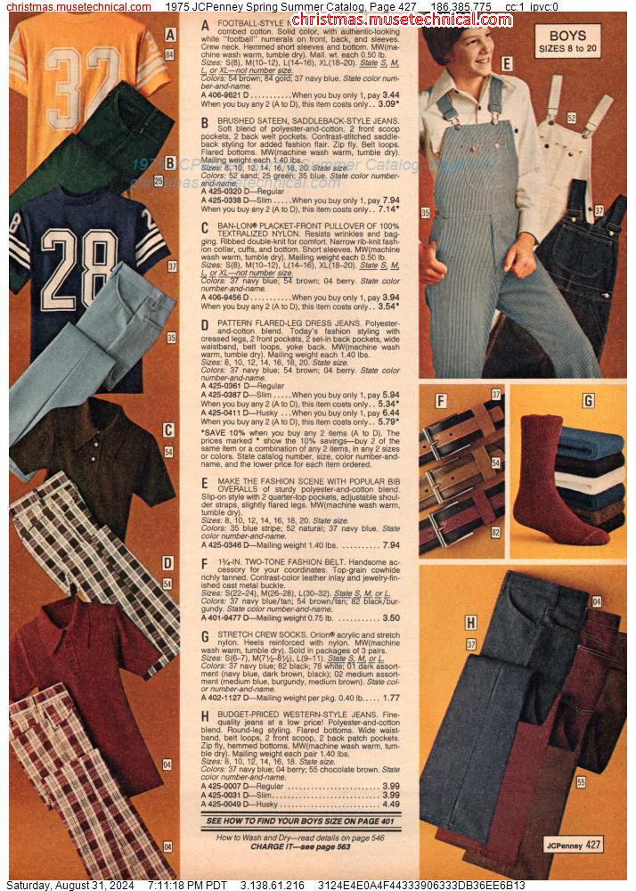 1975 JCPenney Spring Summer Catalog, Page 427