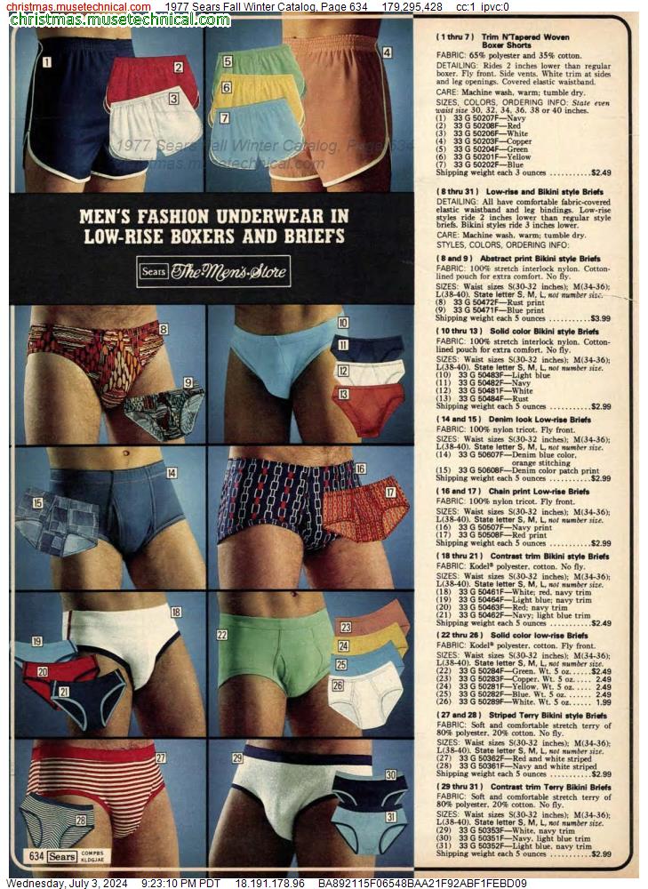 1977 Sears Fall Winter Catalog, Page 634