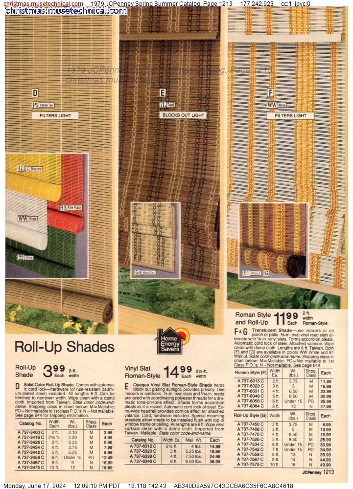 1979 JCPenney Spring Summer Catalog, Page 1213