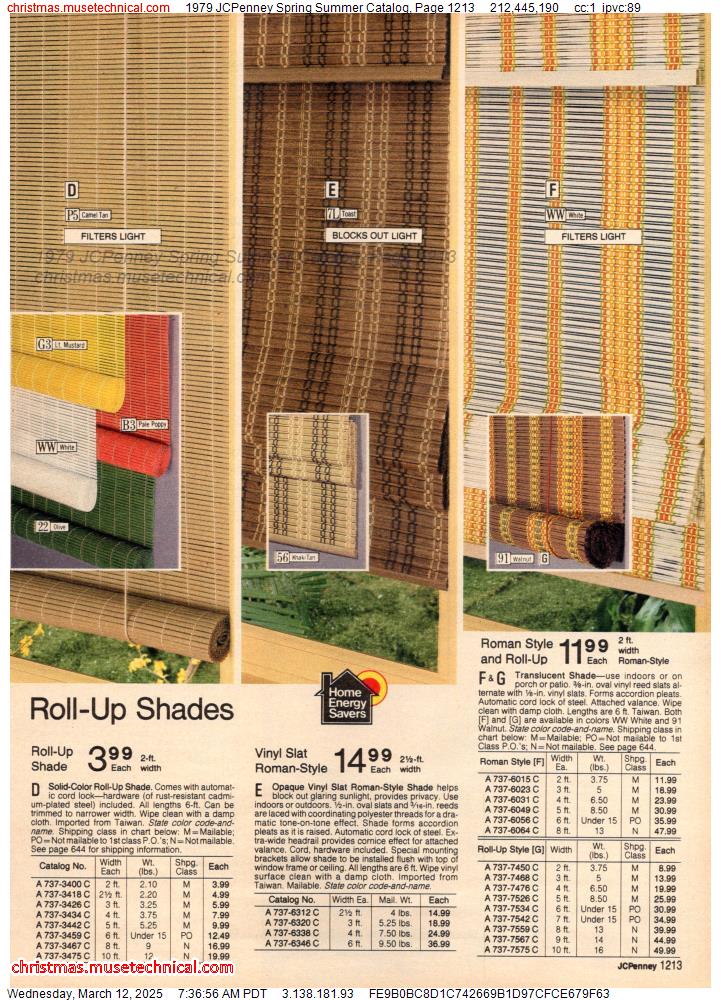 1979 JCPenney Spring Summer Catalog, Page 1213