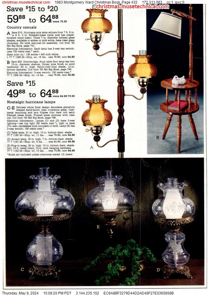 1983 Montgomery Ward Christmas Book, Page 432
