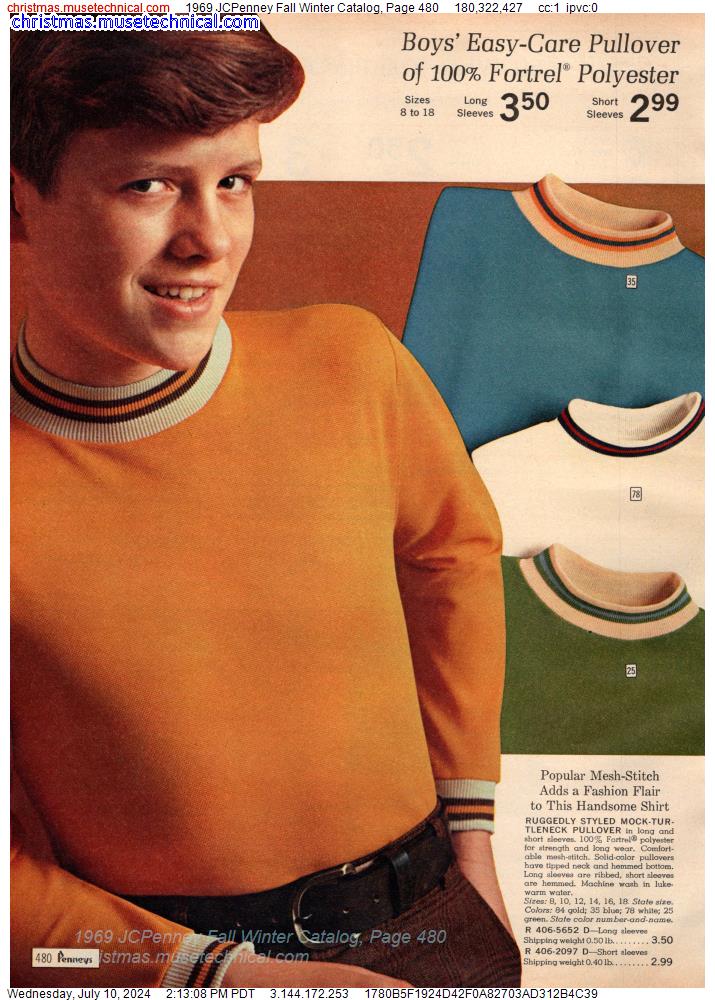 1969 JCPenney Fall Winter Catalog, Page 480