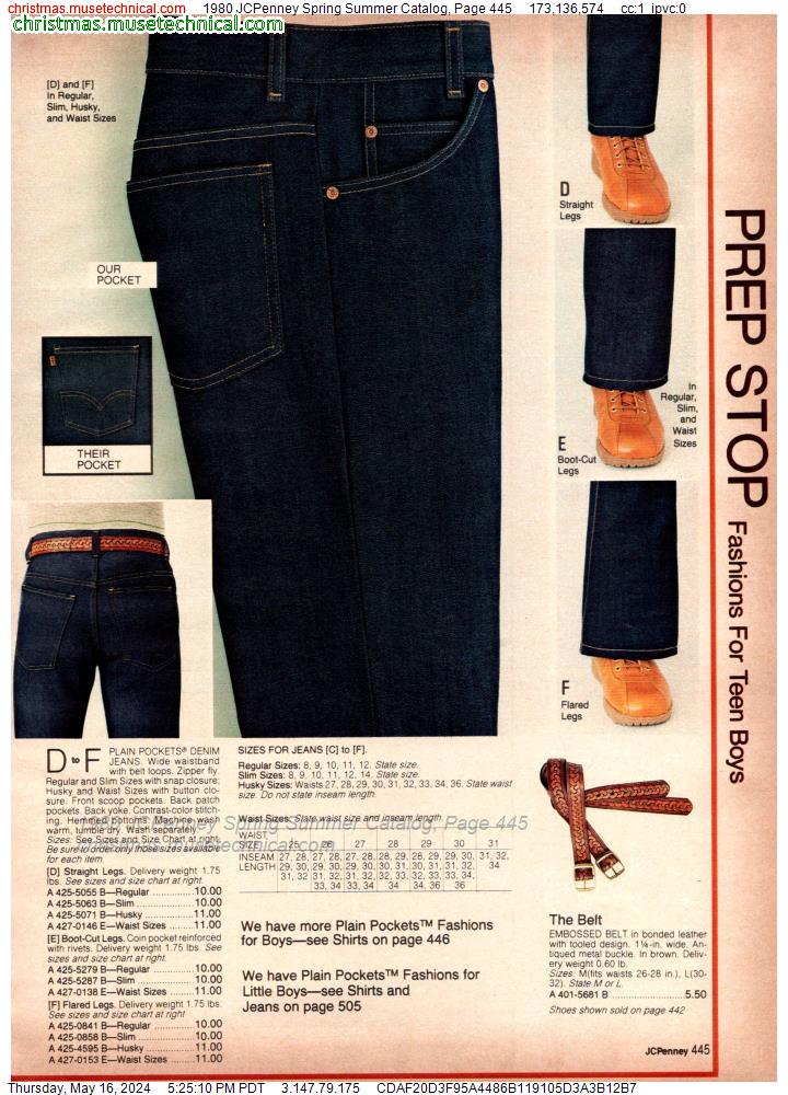 1980 JCPenney Spring Summer Catalog, Page 445