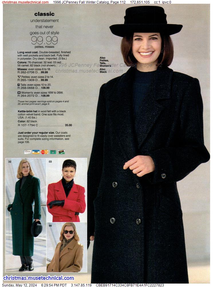 1996 JCPenney Fall Winter Catalog, Page 112