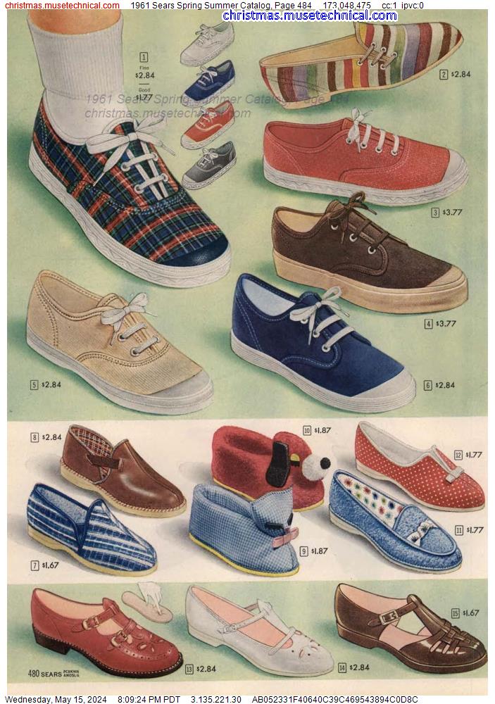 1961 Sears Spring Summer Catalog, Page 484