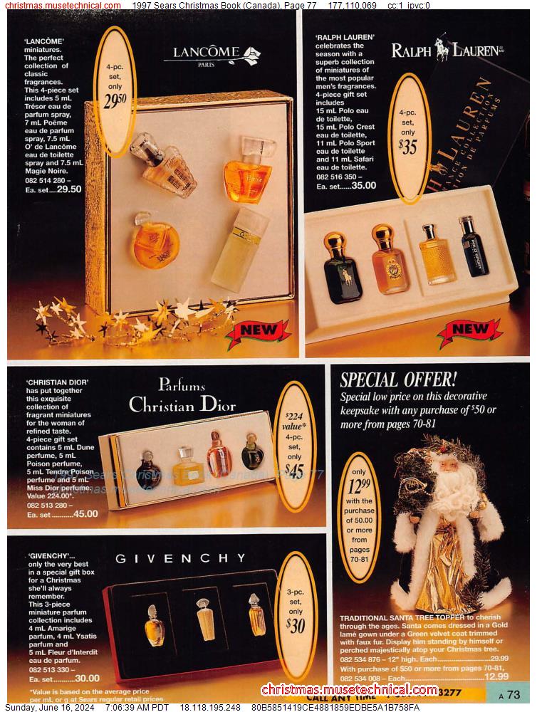 1997 Sears Christmas Book (Canada), Page 77