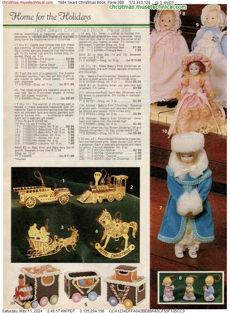 1984 Sears Christmas Book, Page 388