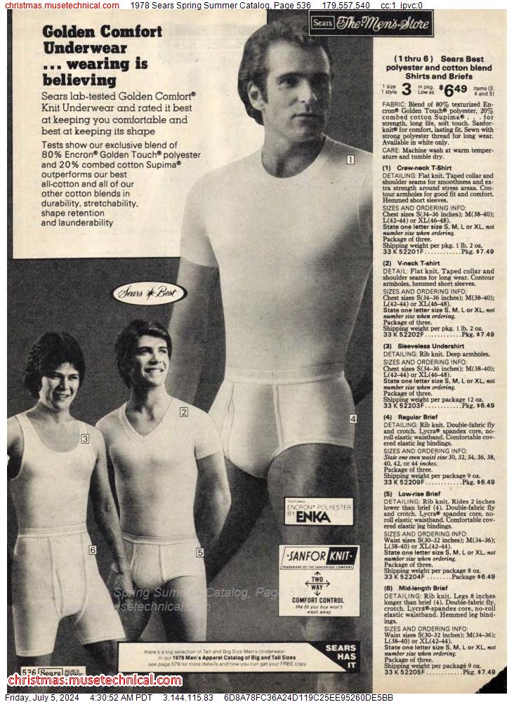1978 Sears Spring Summer Catalog, Page 536