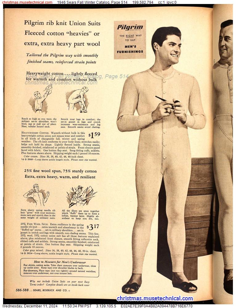 1946 Sears Fall Winter Catalog, Page 514