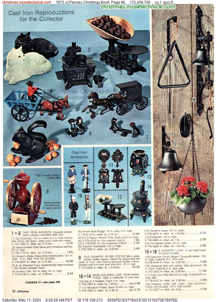 1973 JCPenney Christmas Book, Page 66