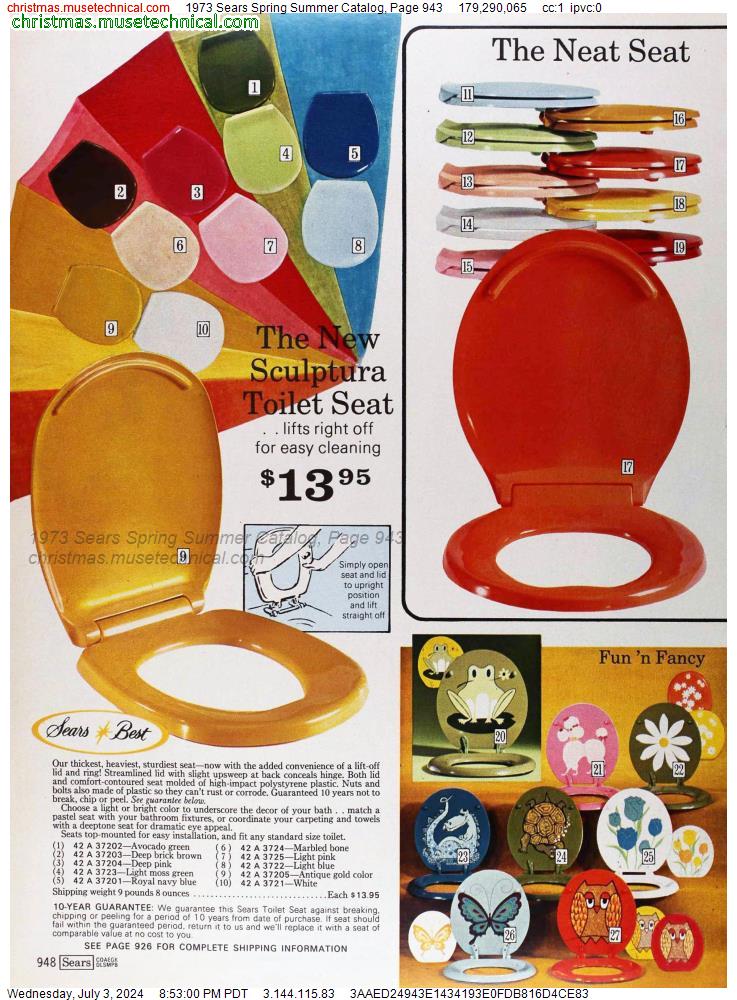 1973 Sears Spring Summer Catalog, Page 943