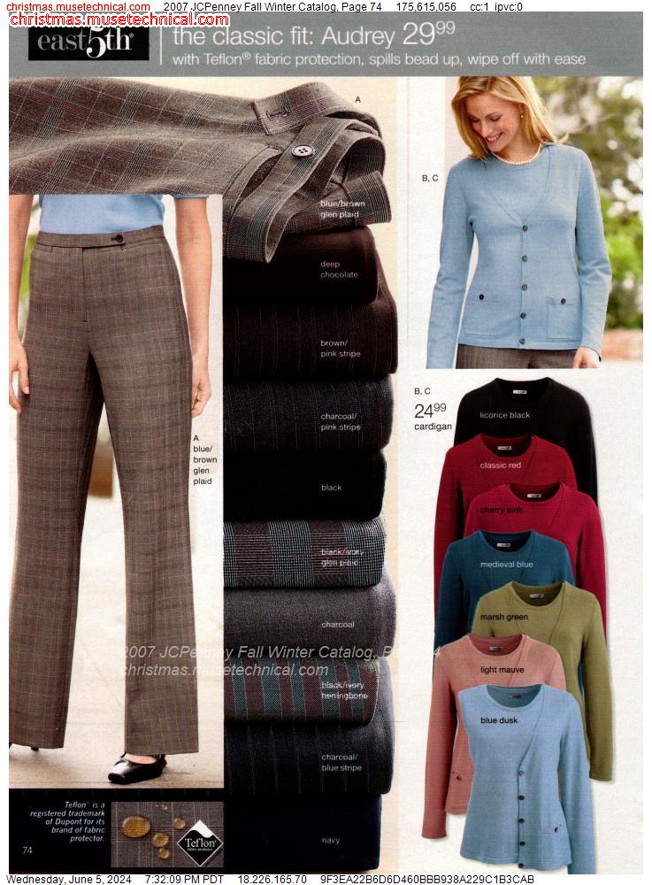 2007 JCPenney Fall Winter Catalog, Page 74