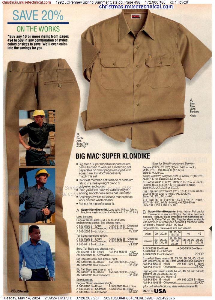1992 JCPenney Spring Summer Catalog, Page 498