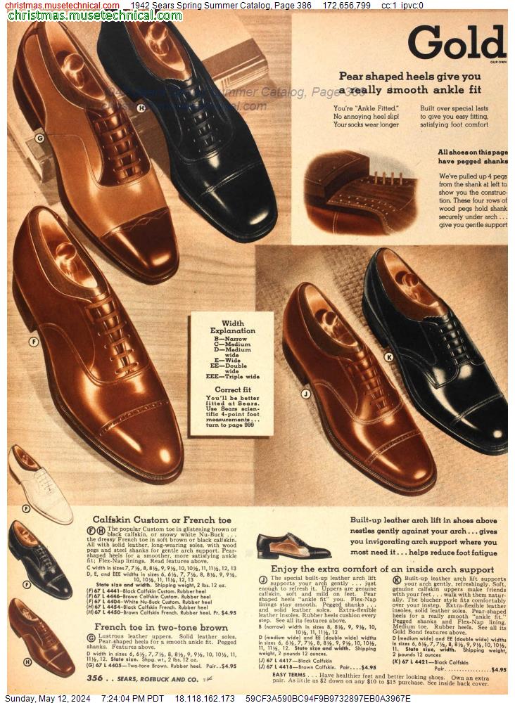 1942 Sears Spring Summer Catalog, Page 386