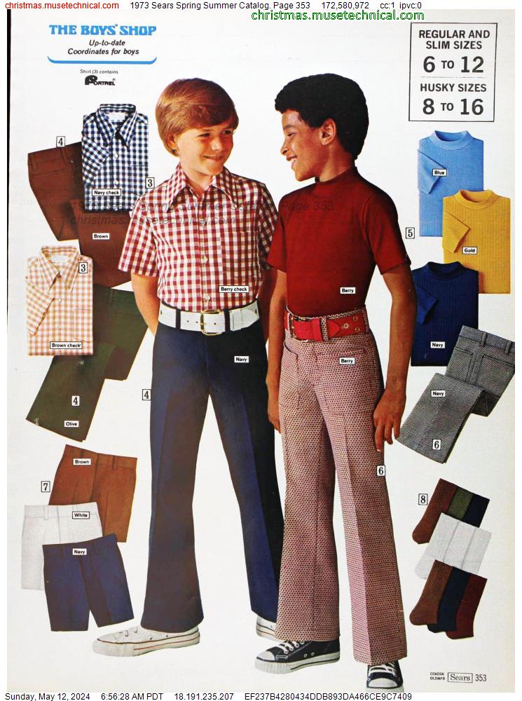 1973 Sears Spring Summer Catalog, Page 353