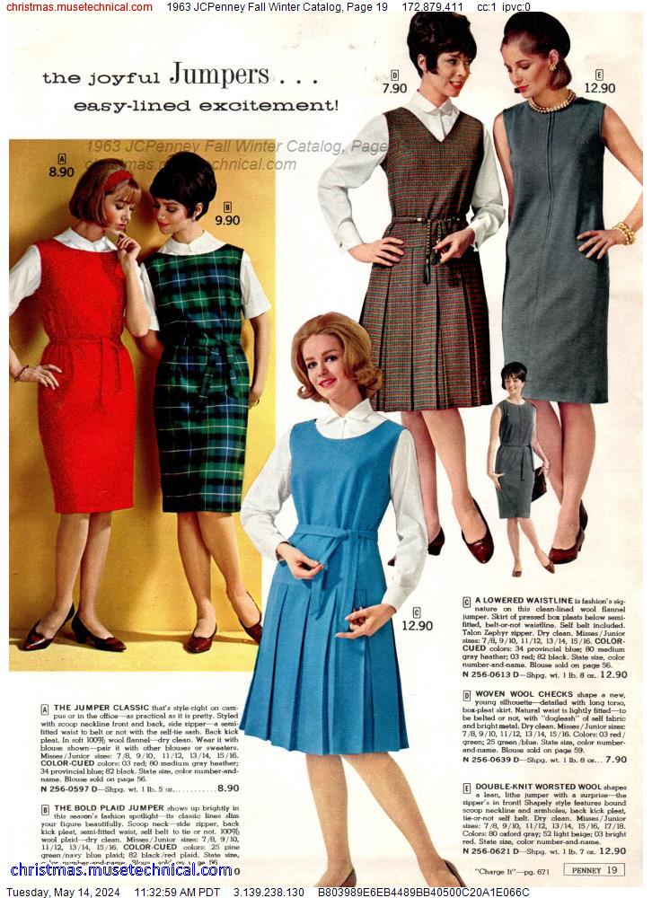 1963 JCPenney Fall Winter Catalog, Page 19